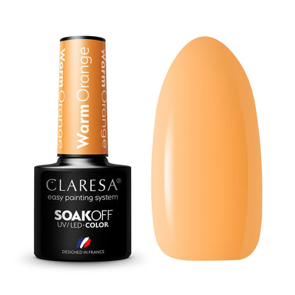 Claresa Vernis Hybride WARM ORANGE -5g