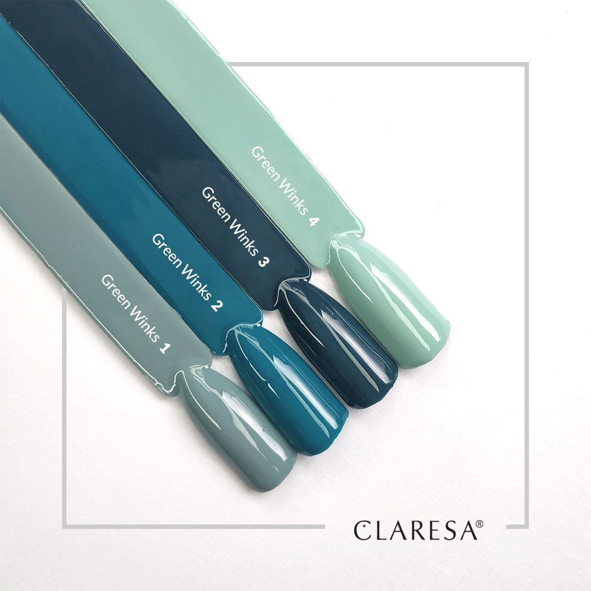 Claresa Vernis Hybride GREEN WINKS 3 -5g