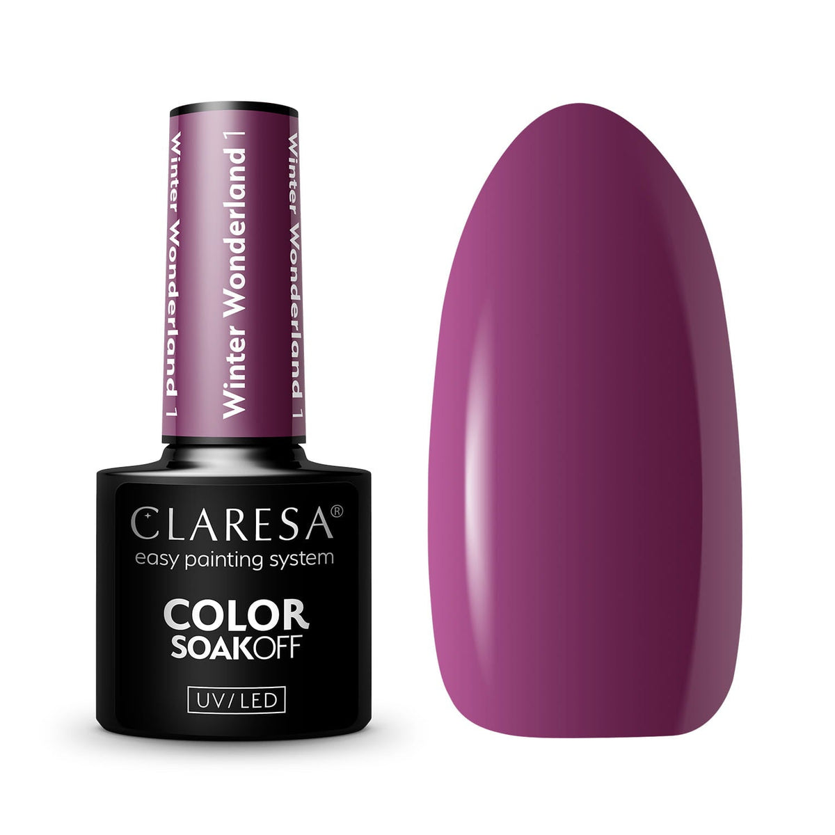 CLARESA LAKIER HYBRYDOWY WINTER WONDERLAND 1 5 g