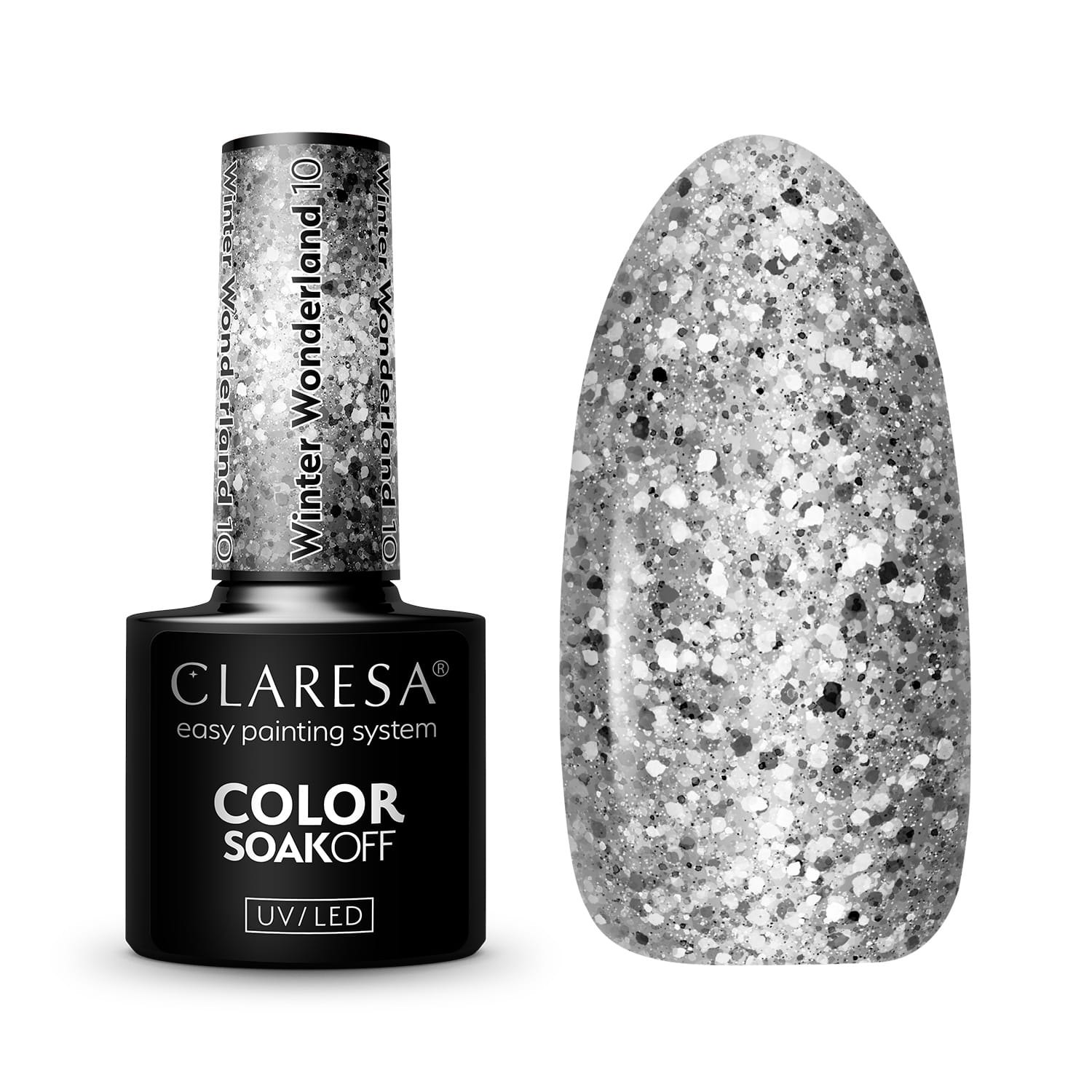 CLARESA LAKIER HYBRYDOWY WINTER WONDERLAND 10 5 g
