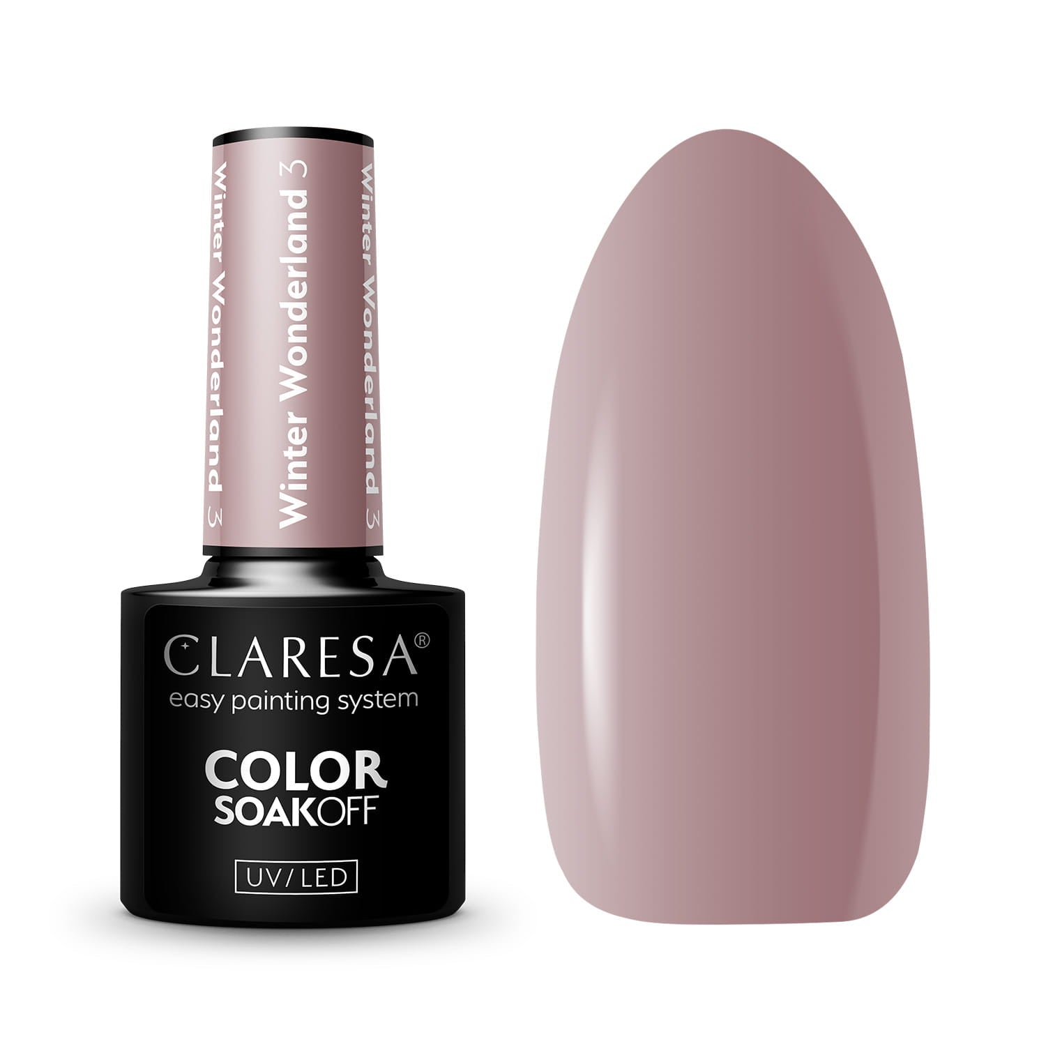CLARESA LAKIER HYBRYDOWY WINTER WONDERLAND 3 5 g