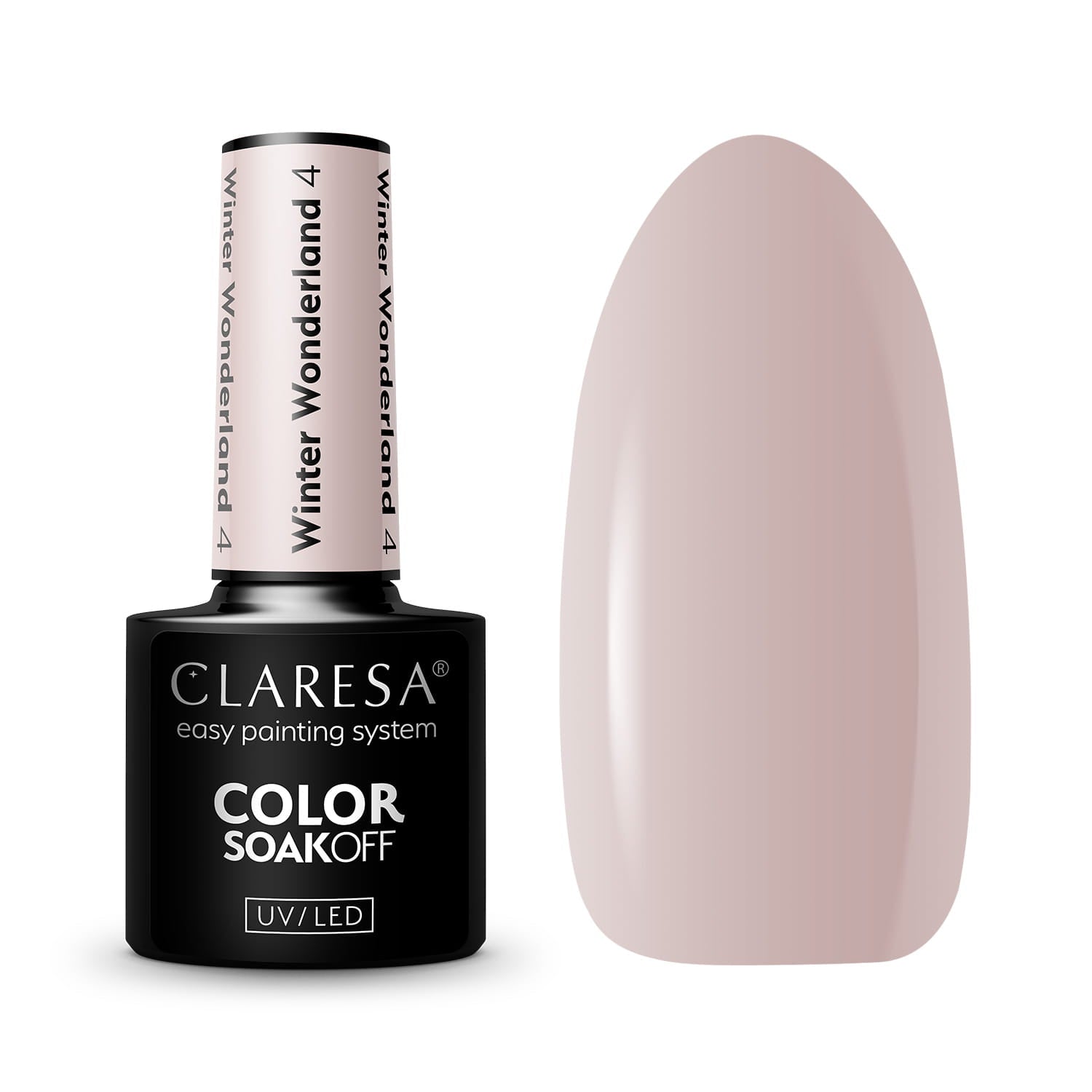 CLARESA LAKIER HYBRYDOWY WINTER WONDERLAND 4 5 g