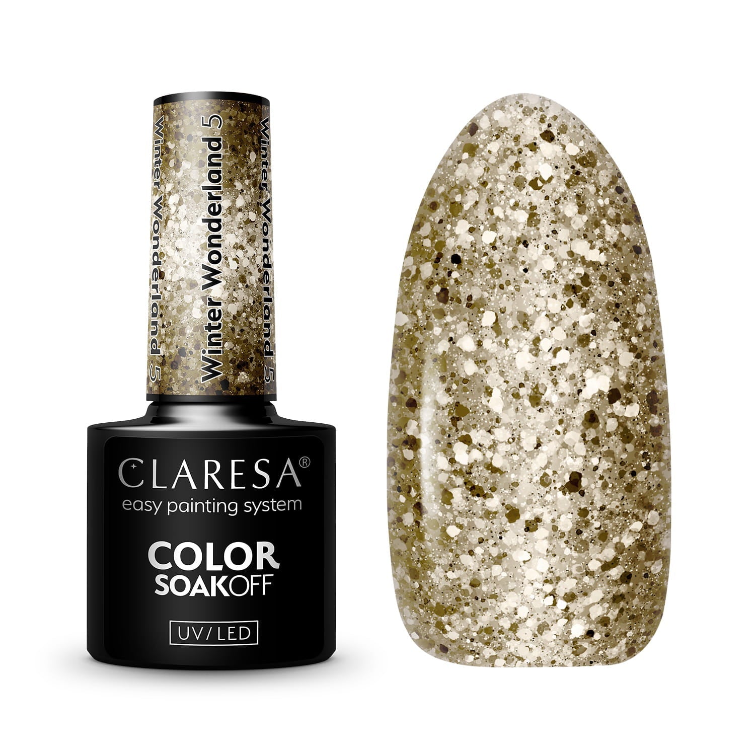 CLARESA LAKIER HYBRYDOWY WINTER WONDERLAND 5 5 g