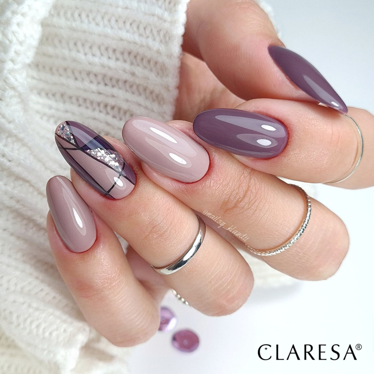 CLARESA LAKIER HYBRYDOWY WINTER WONDERLAND 8 5 g
