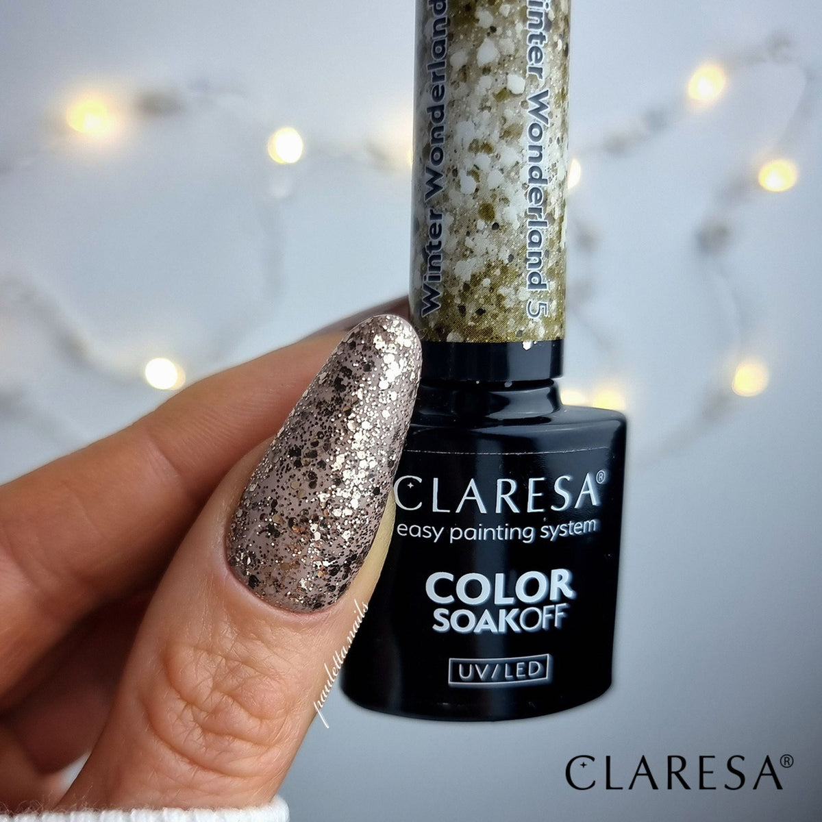 CLARESA LAKIER HYBRYDOWY WINTER WONDERLAND 5 5 g