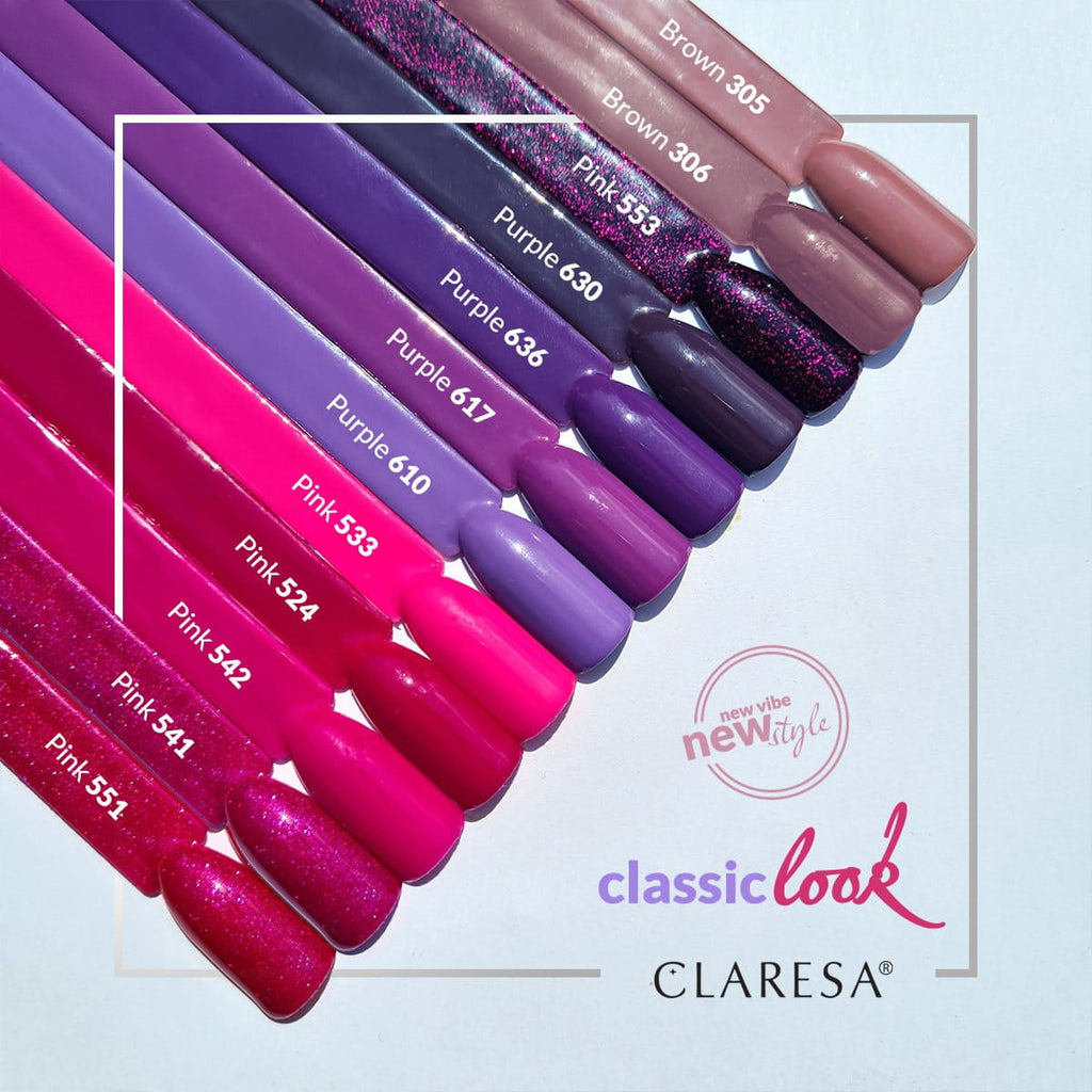 Claresa Vernis Hybride PURPLE 636 -5g-