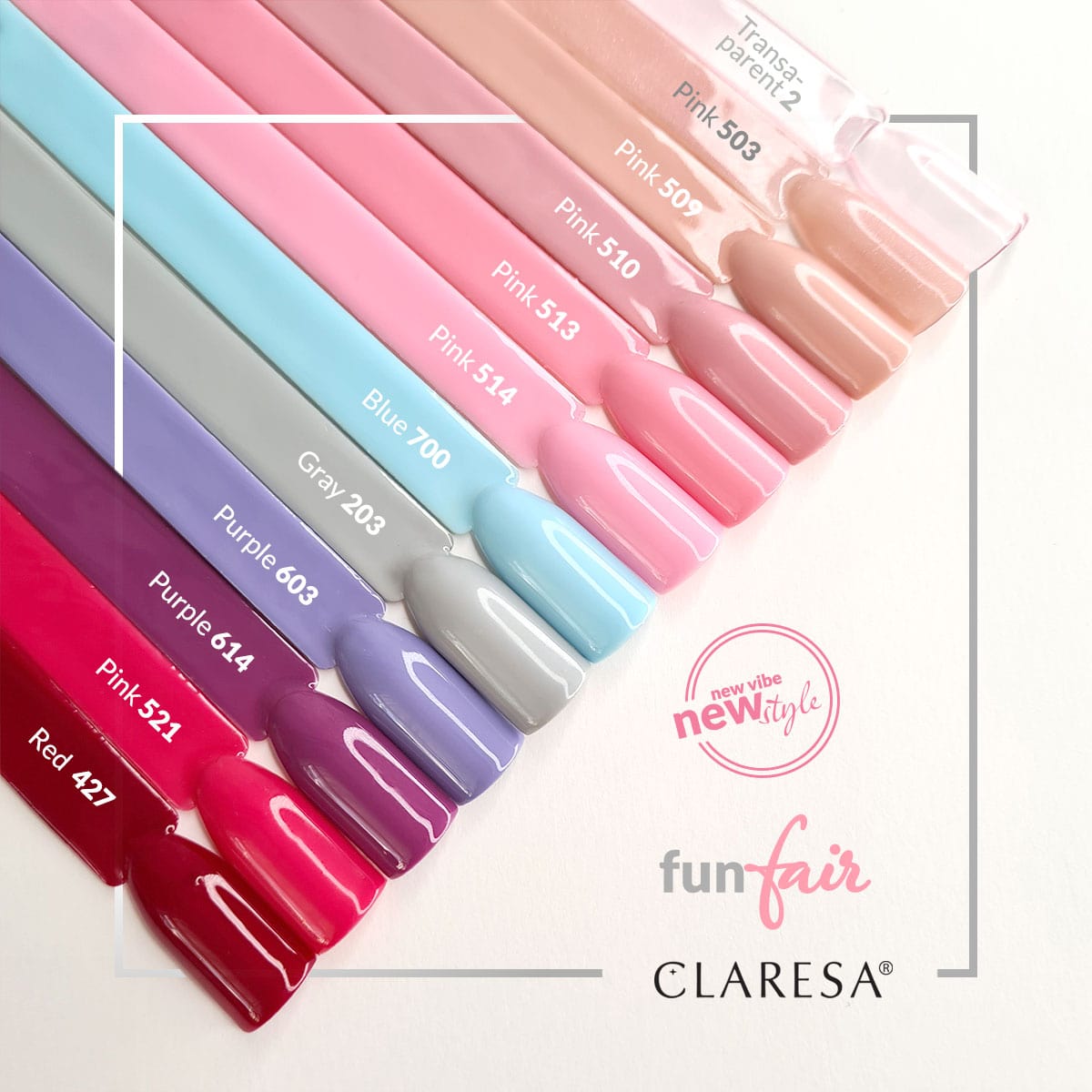 Claresa Vernis Hybride RED 427 -5g