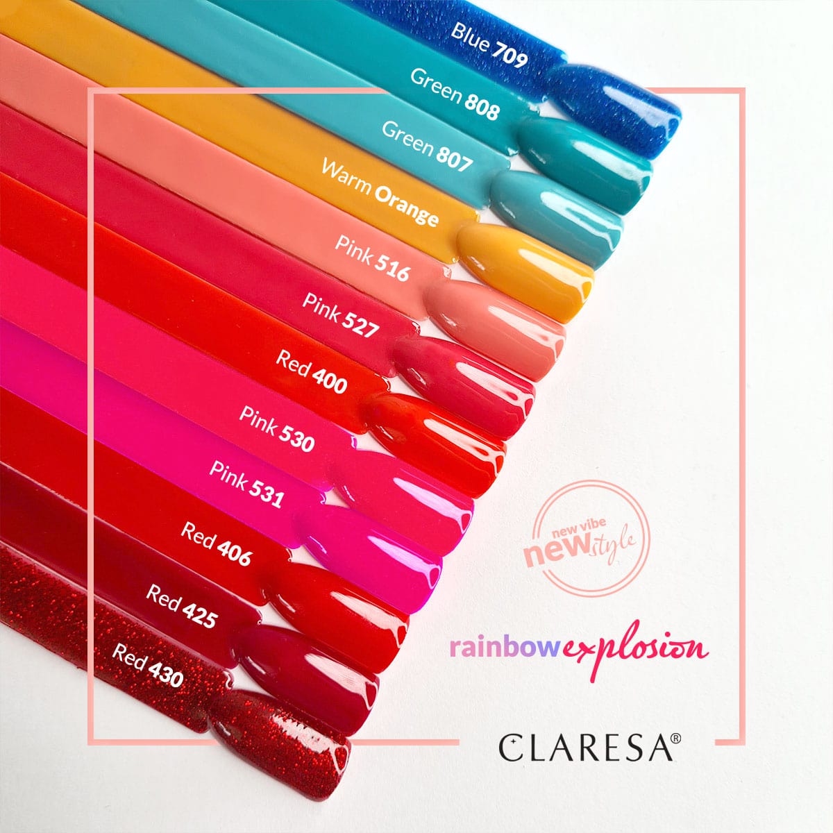 Claresa Vernis Hybride PINK 527 -5g