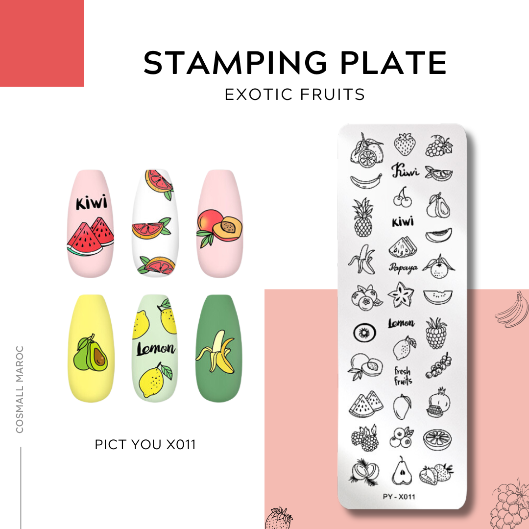 STAMPING PLATE EXOTIC PY-X011 S