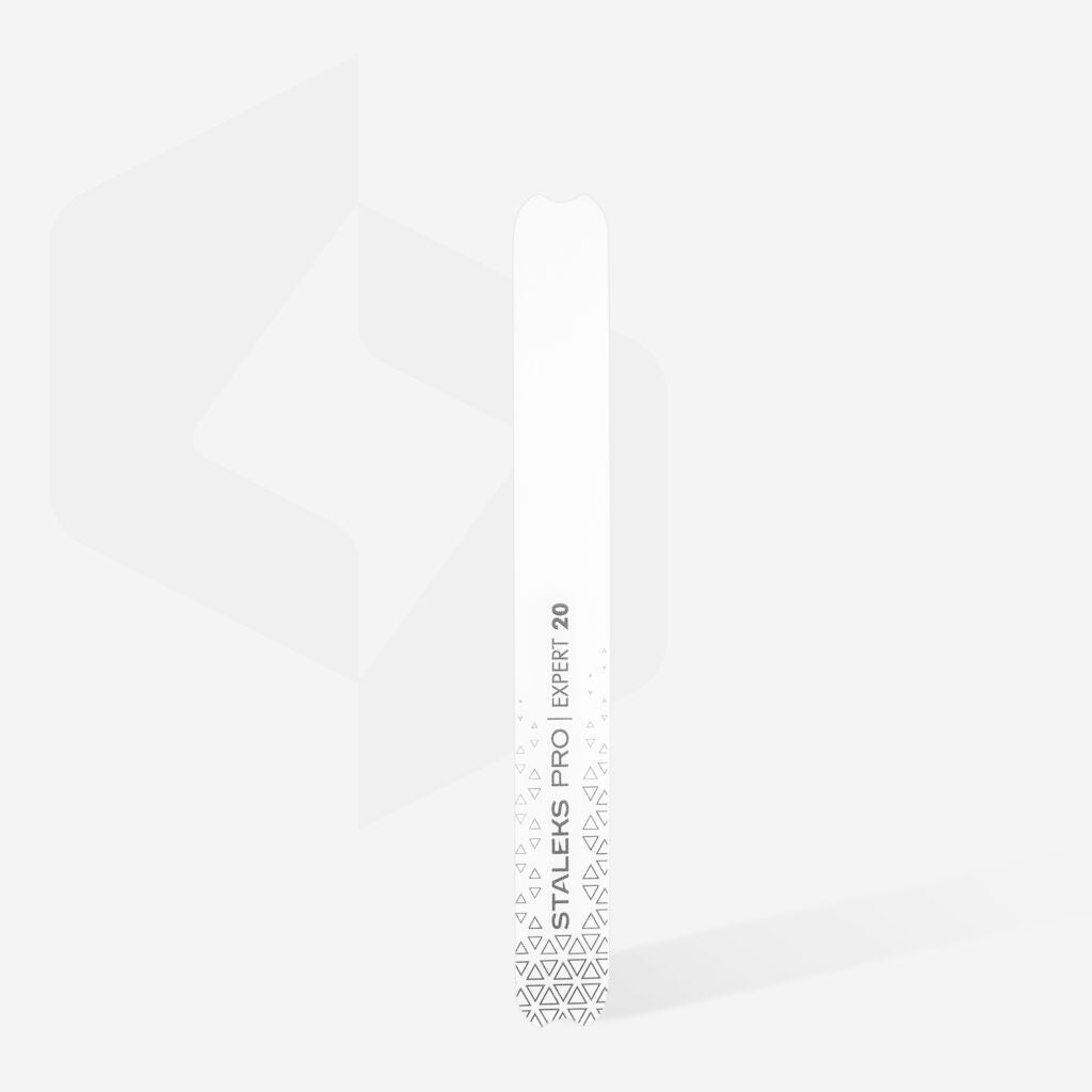 The acrylic base for a straight nail file Staleks Pro Expert 20