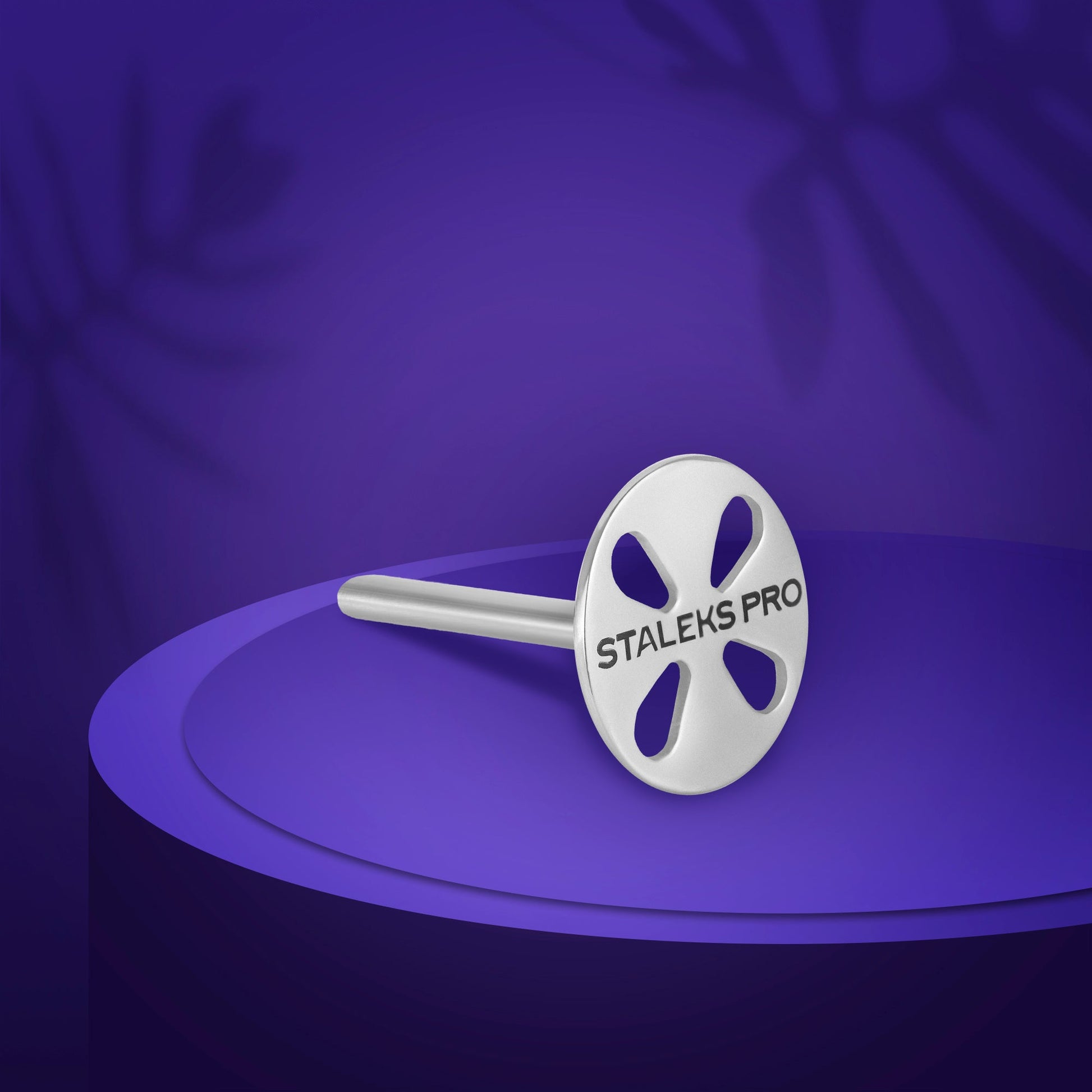Disque pédicure PODODISC STALEKS PRO M (20 mm) fourni avec de limes adhésives 180 grits (5 pcs)