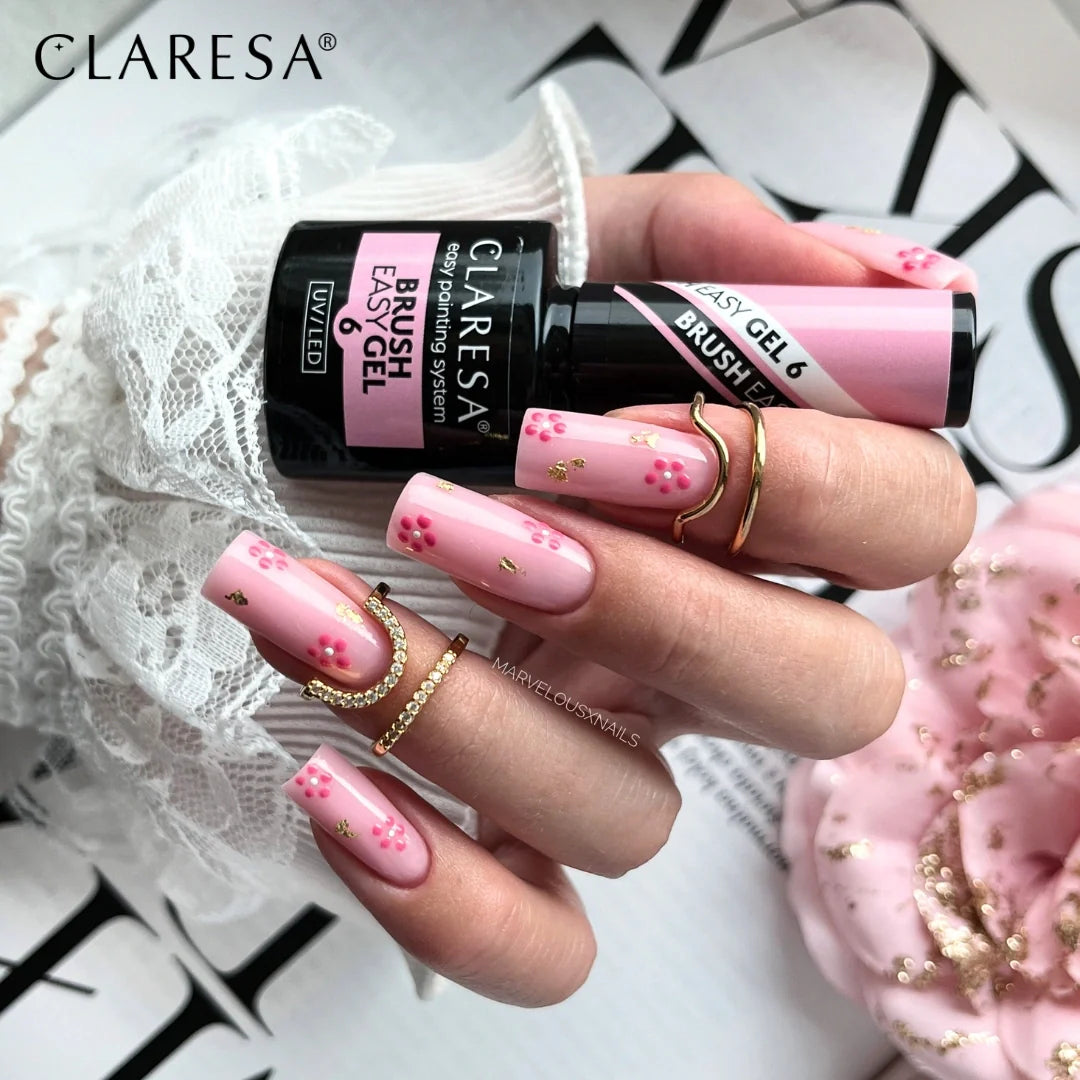 CLARESA BRUSH EASY GEL 6
