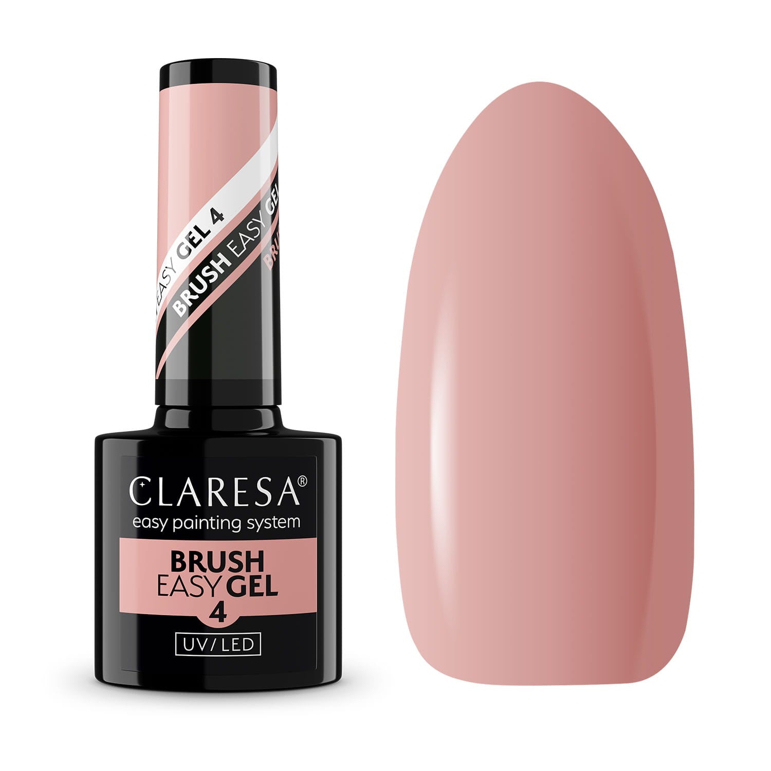 CLARESA BRUSH EASY GEL 4
