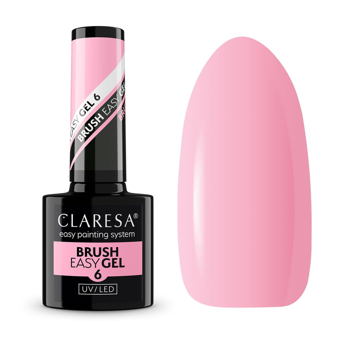 CLARESA BRUSH EASY GEL 6