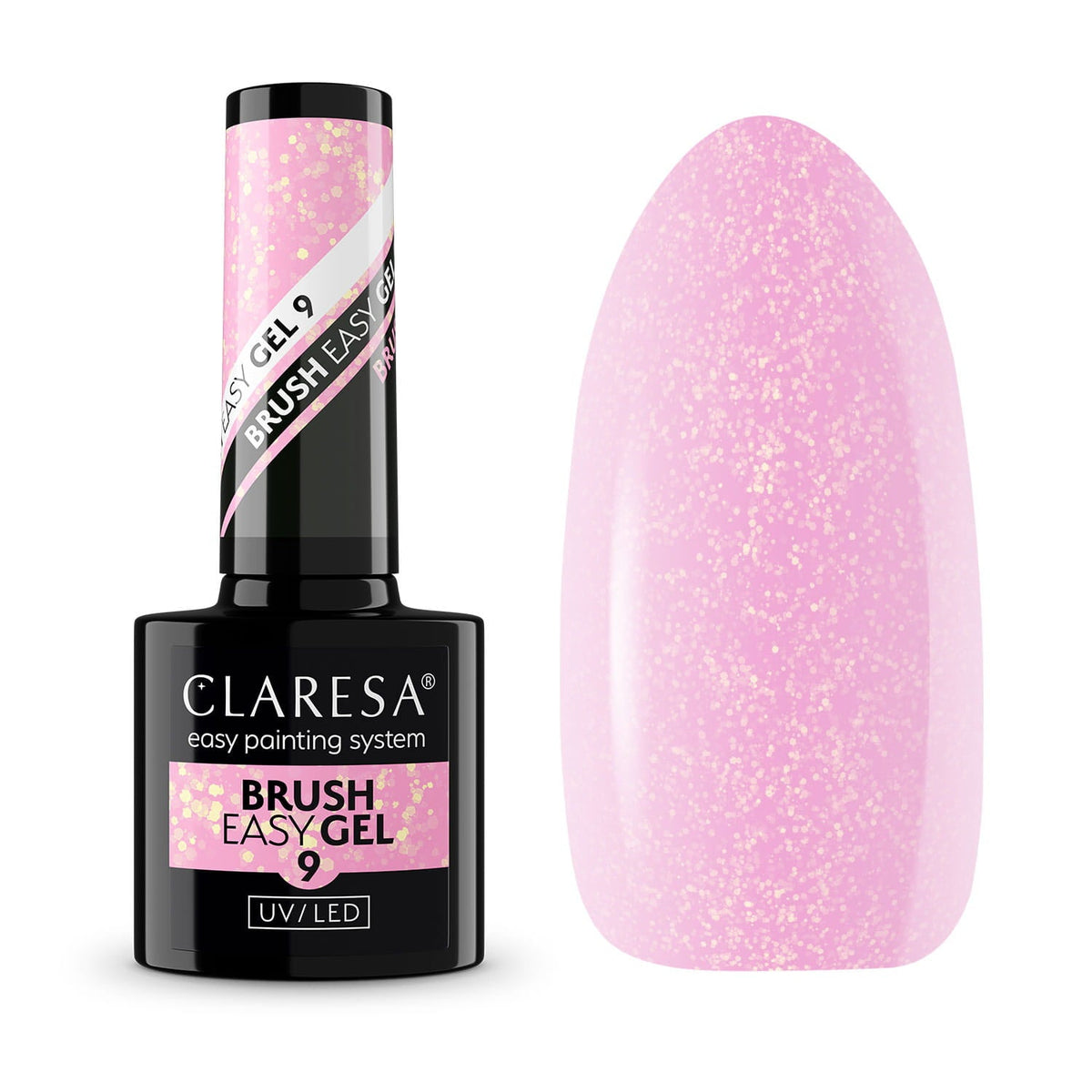CLARESA BRUSH EASY GEL 9