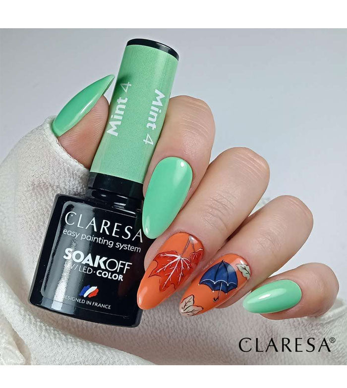 CLARESA Vernis à ongles hybride MINT 4 -5g