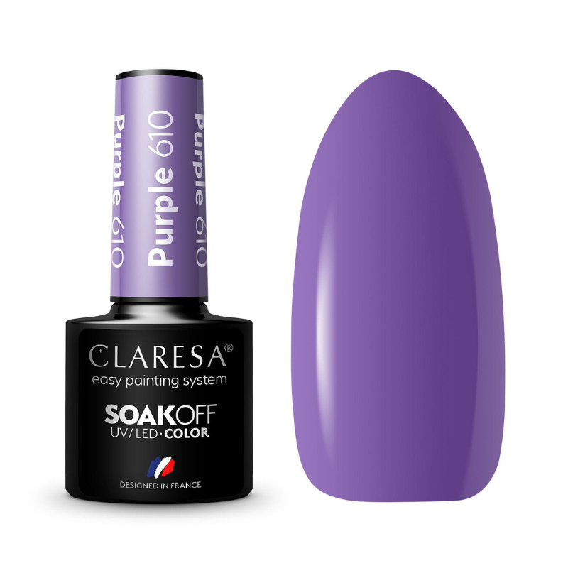 Claresa Vernis Hybride PURPLE 610 -5g