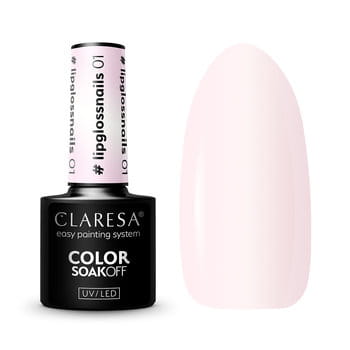 CLARESA LAKIER HYBRYDOWY LIPGLOSSNAILS 1