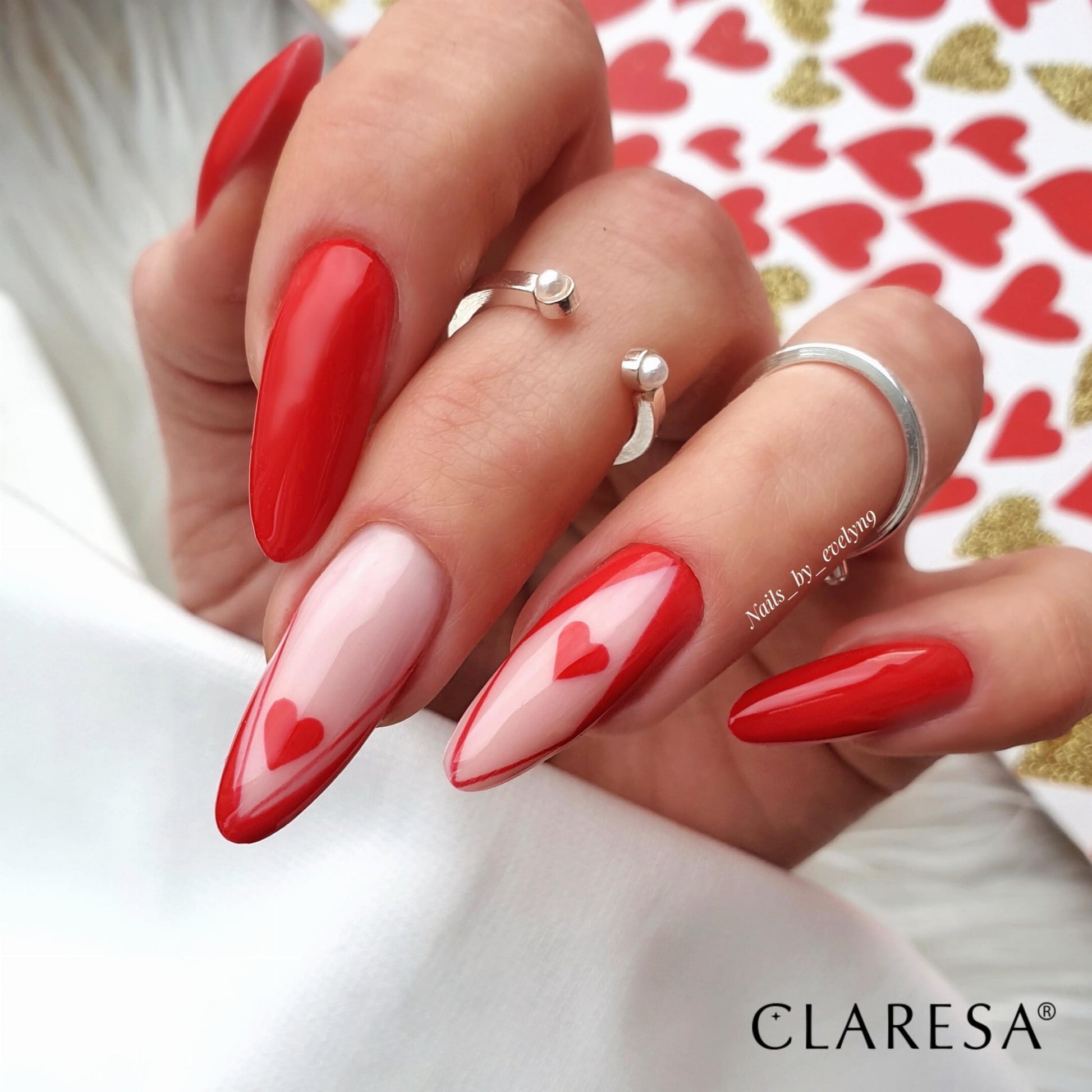 Claresa Vernis Hybride RED 406 5g