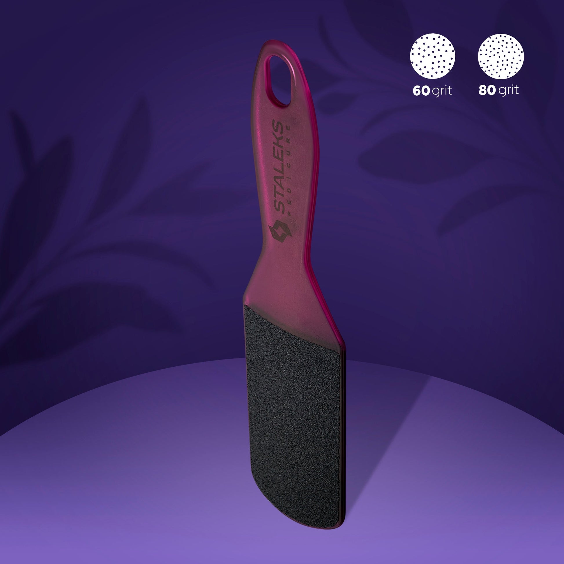 Râpe à pieds double face en plastique EXPERT 10 TYPE 1 (60/80 grits)