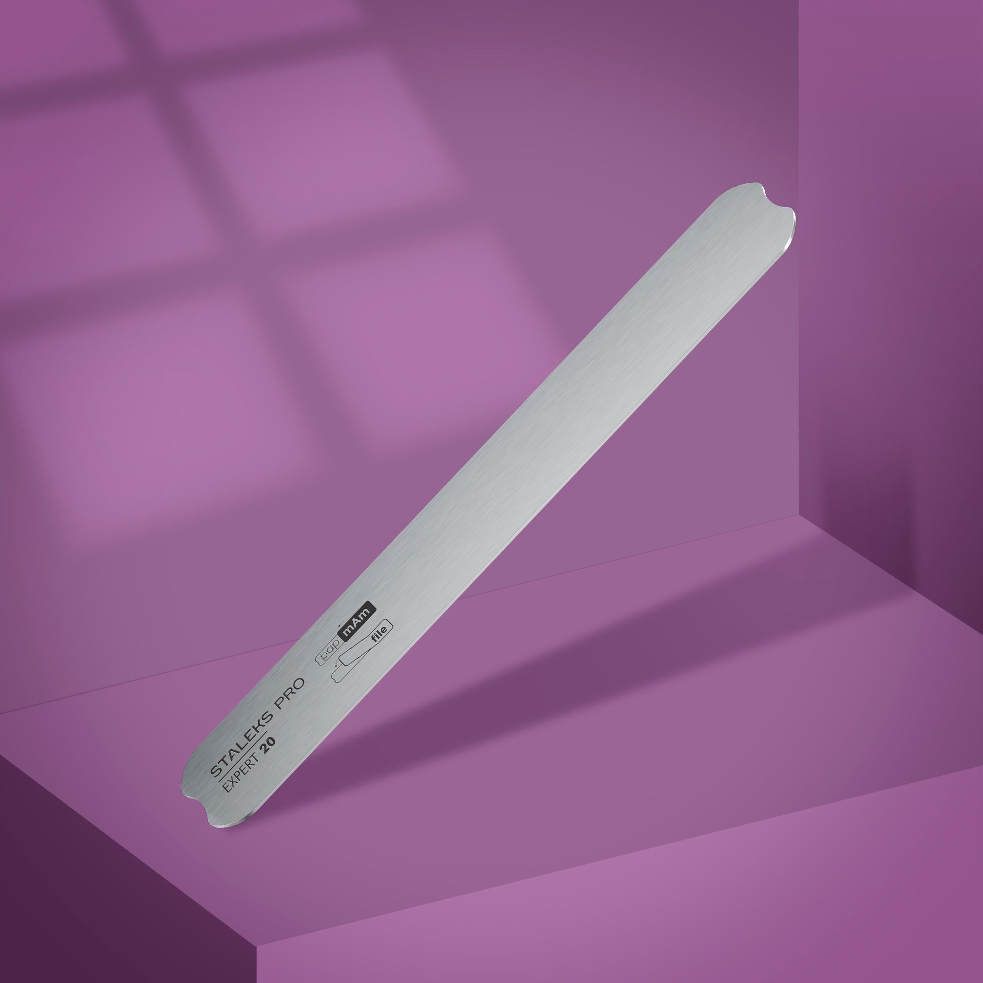 Base métallique droite pour la lime à ongles EXPERT 20