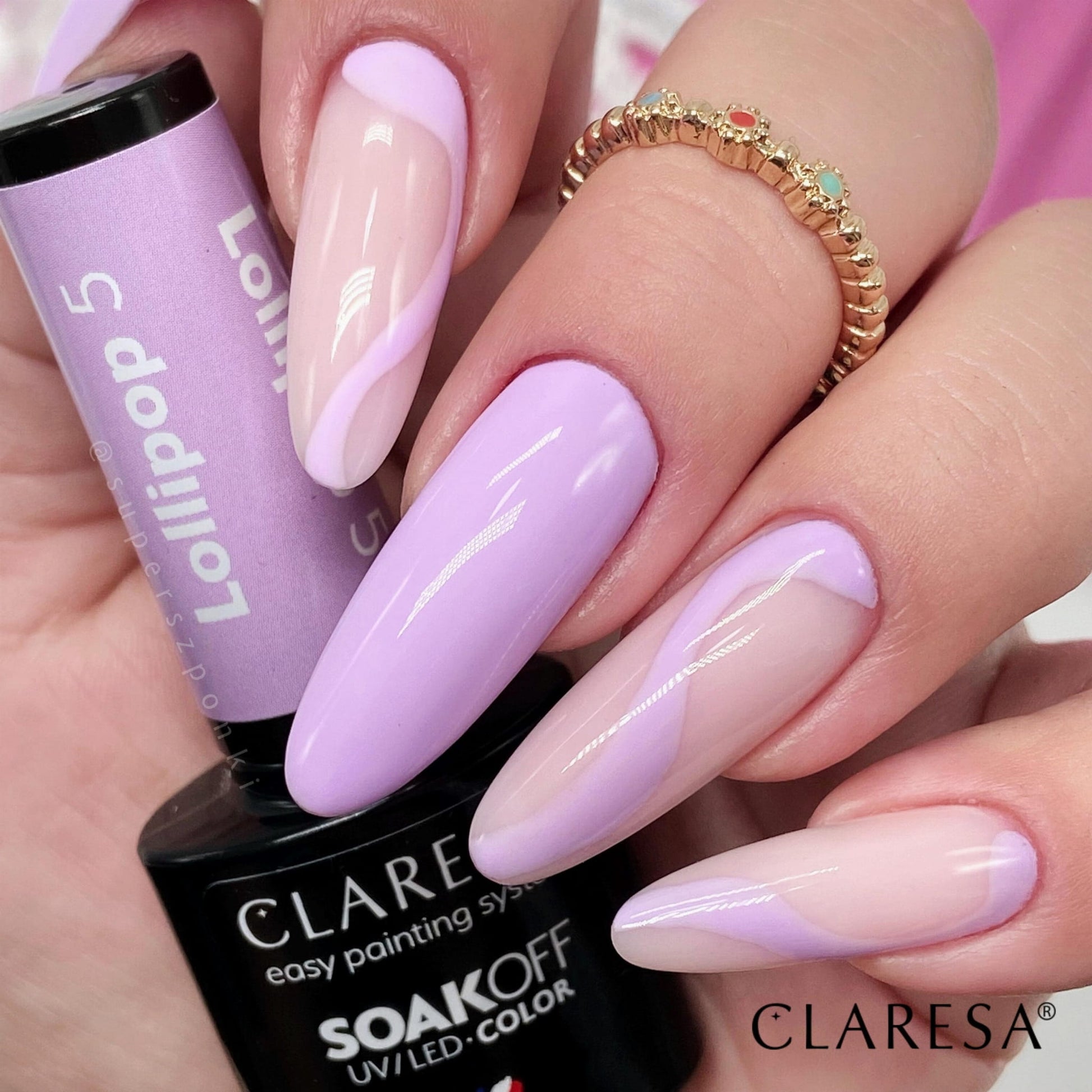 CLARESA Vernis à ongles hybride LOLLIPOP 5 -5g