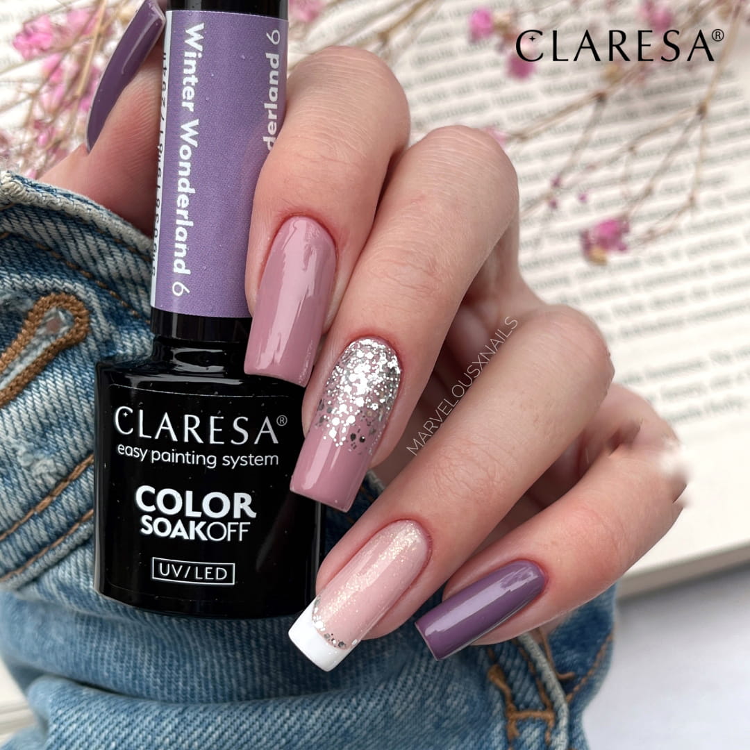 CLARESA LAKIER HYBRYDOWY WINTER WONDERLAND 6 5 g