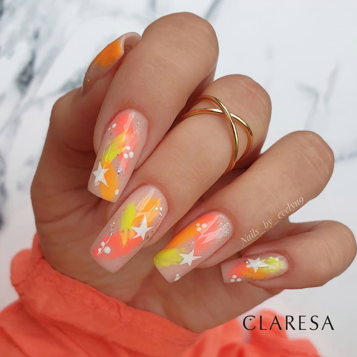 CLARESA vernis hybride fluo 3 -5g