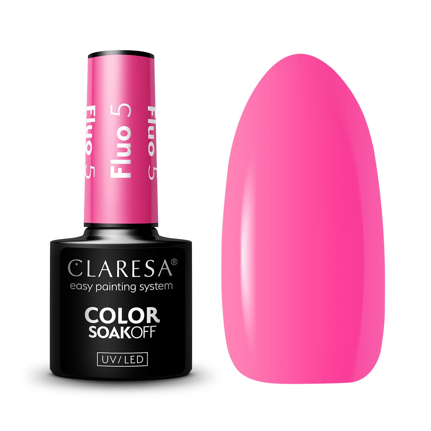 CLARESA vernis hybride fluo 5 -5g