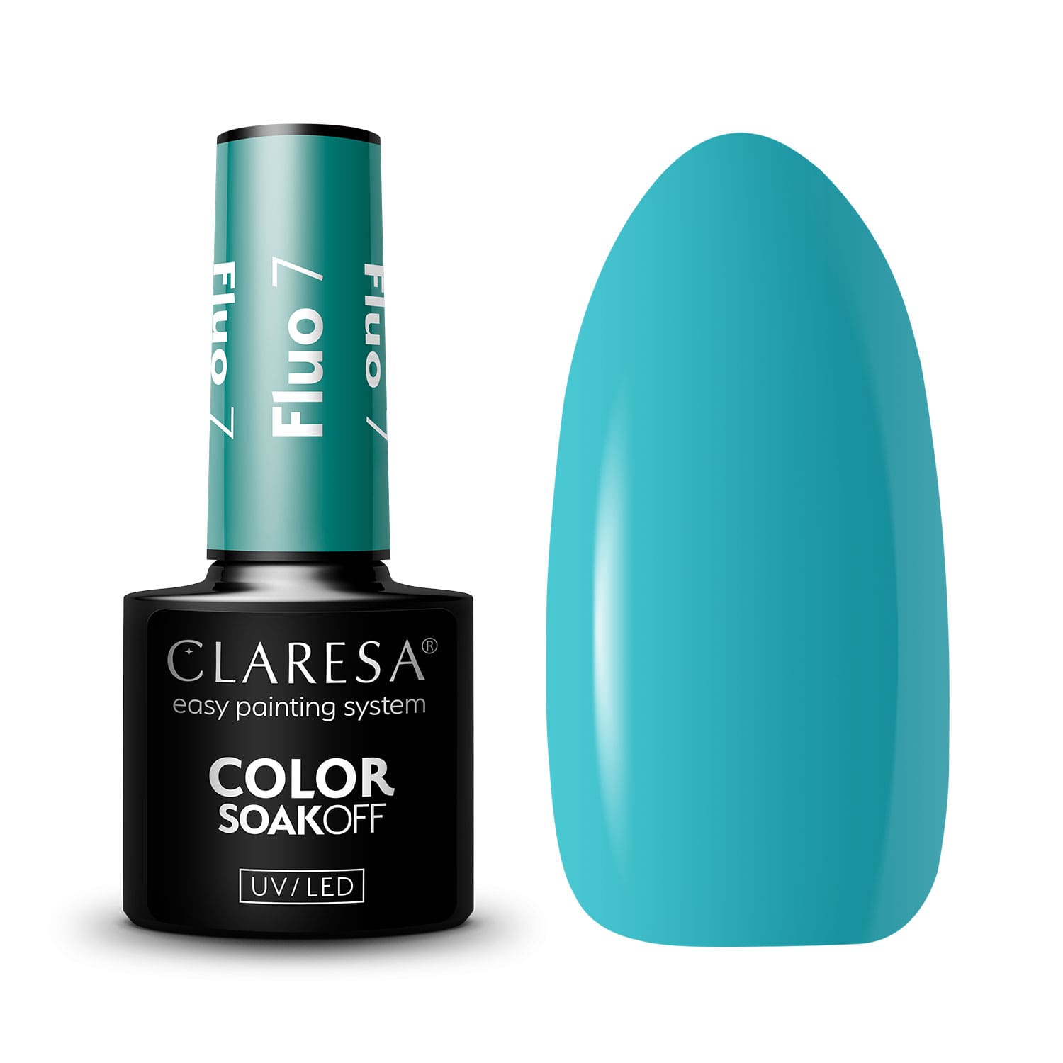 CLARESA vernis hybride fluo 7 -5g