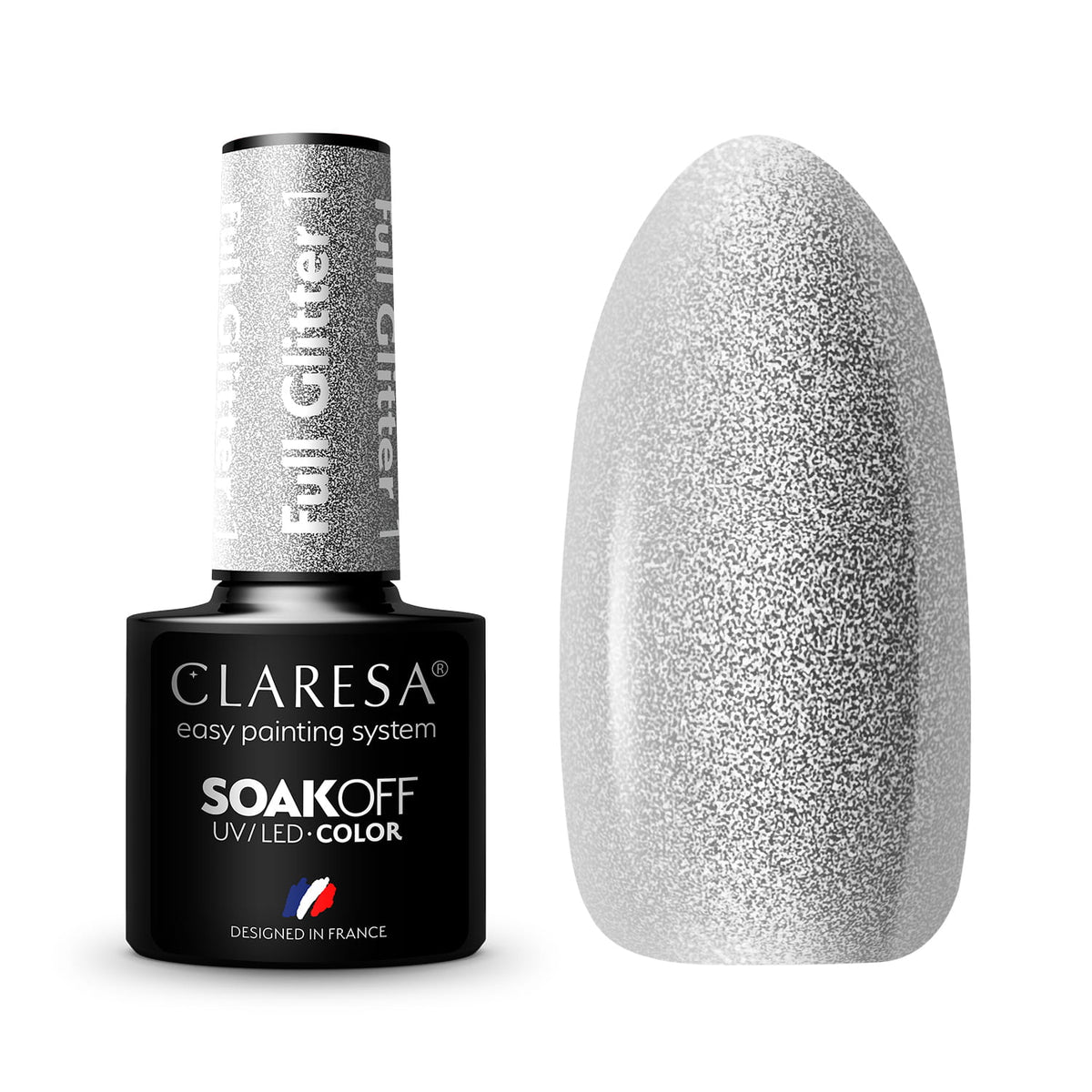 Claresa FULL GLITTER 1 Gel Polish 5 ml