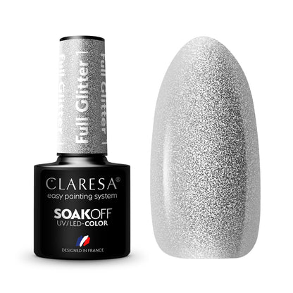 Claresa FULL GLITTER 1 Gel Polish 5 ml