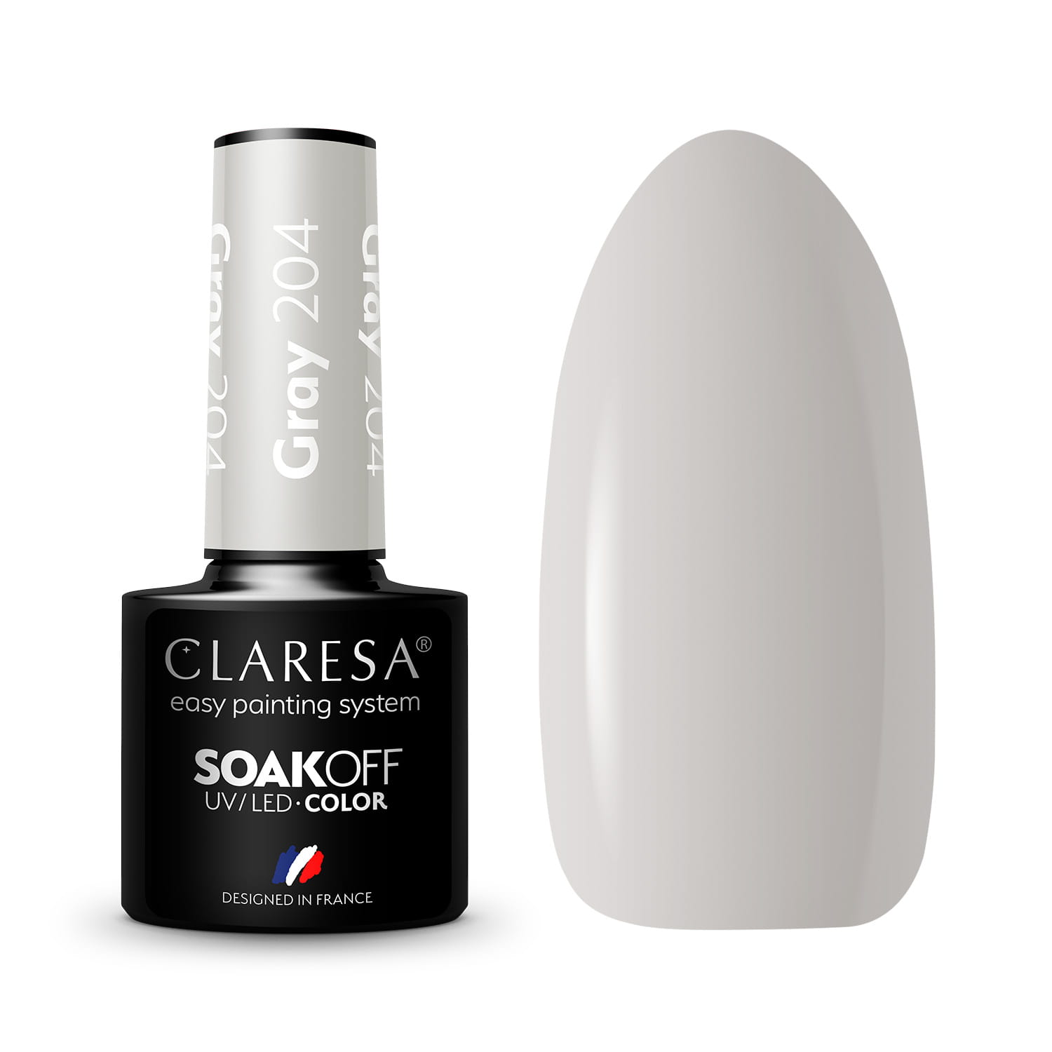 Claresa Vernis Hybride GRAY 204 -5g