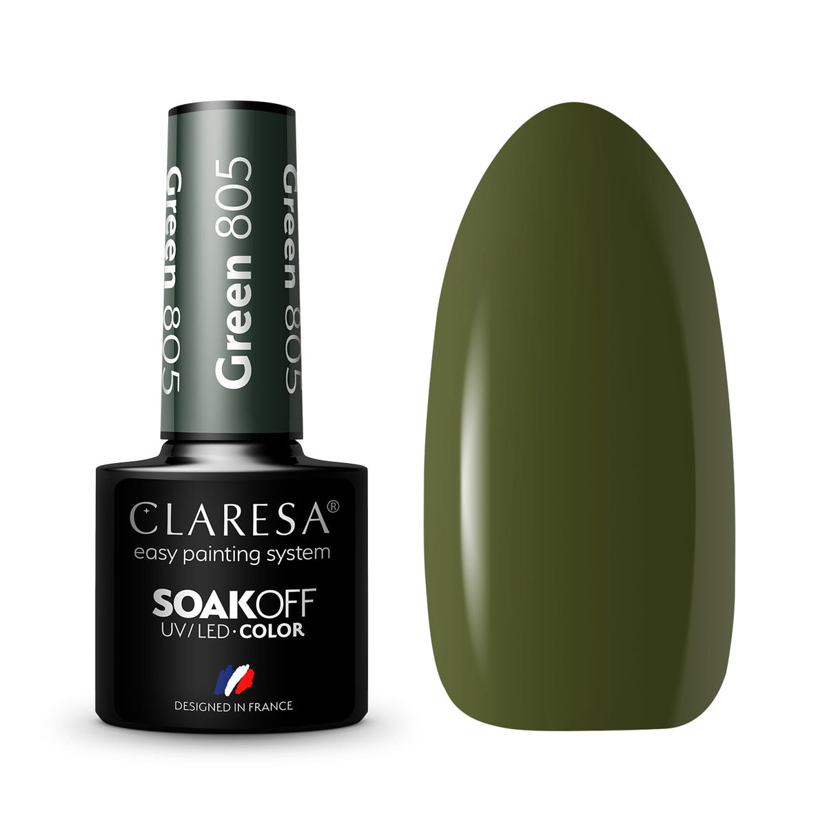 Claresa Vernis Hybride GREEN 805 -5g
