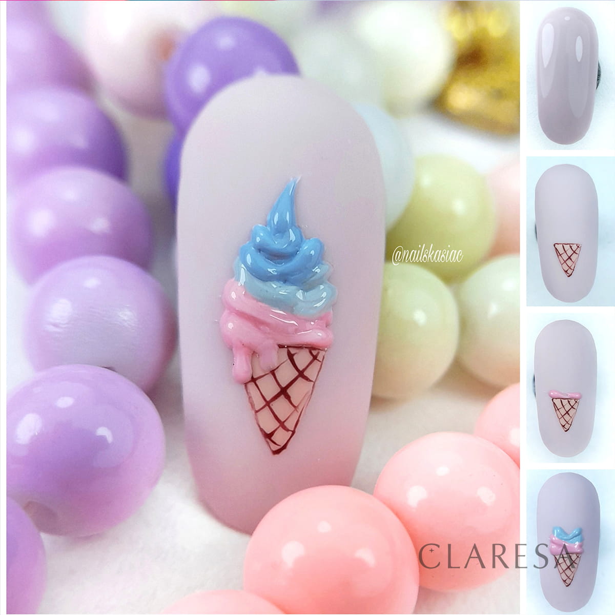 Claresa Vernis Hybride ICE CREAM 6 -5g
