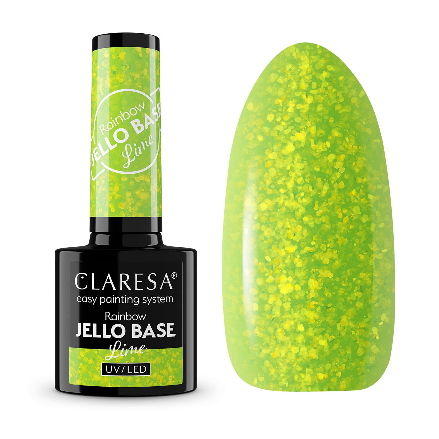 CLARESA RAINBOW JELLO BASE LIME-L