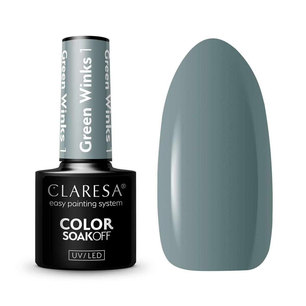 Claresa Vernis Hybride GREEN WINKS 1 -5g