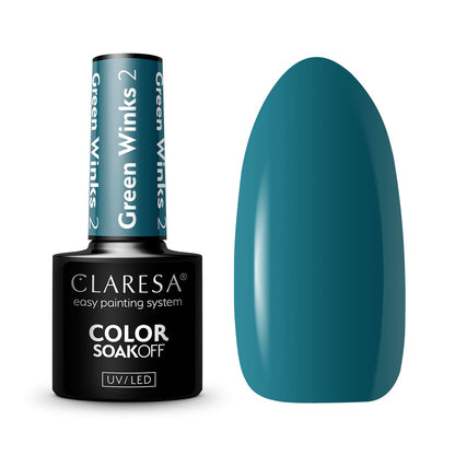 Claresa Vernis Hybride GREEN WINKS 2 -5g