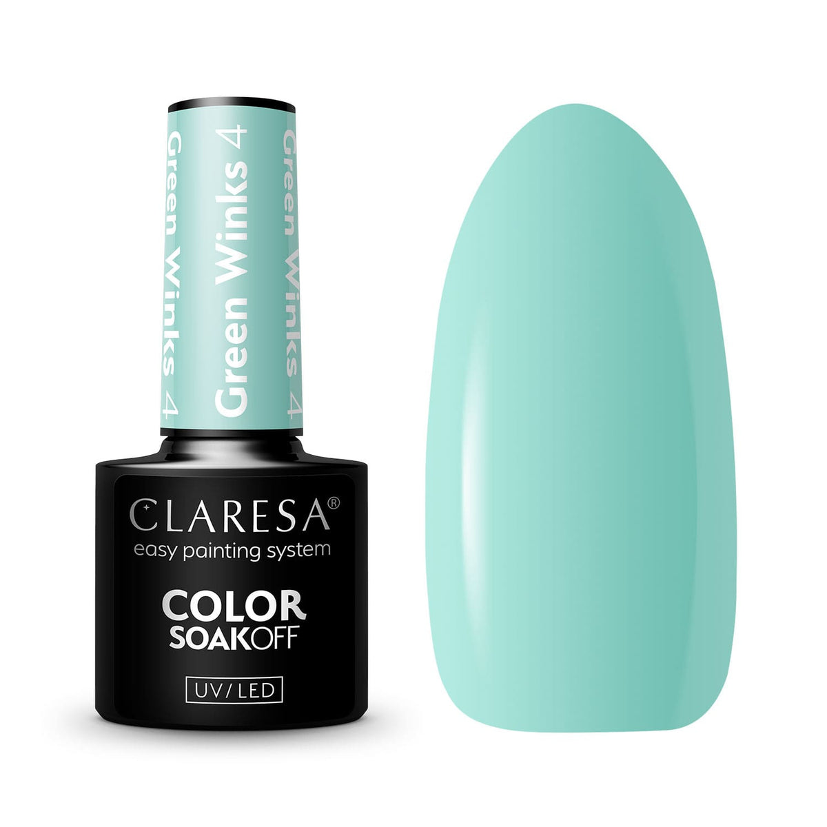 Claresa Vernis Hybride GREEN WINKS 4 -5g