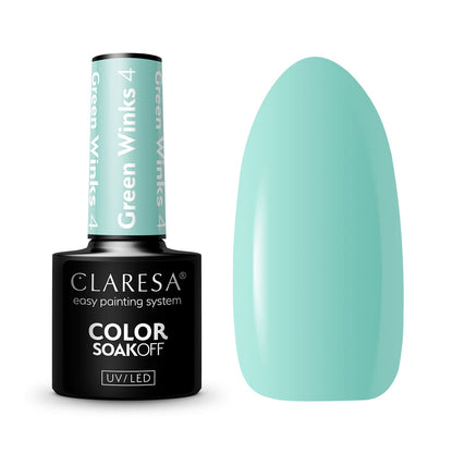 Claresa Vernis Hybride GREEN WINKS 4 -5g