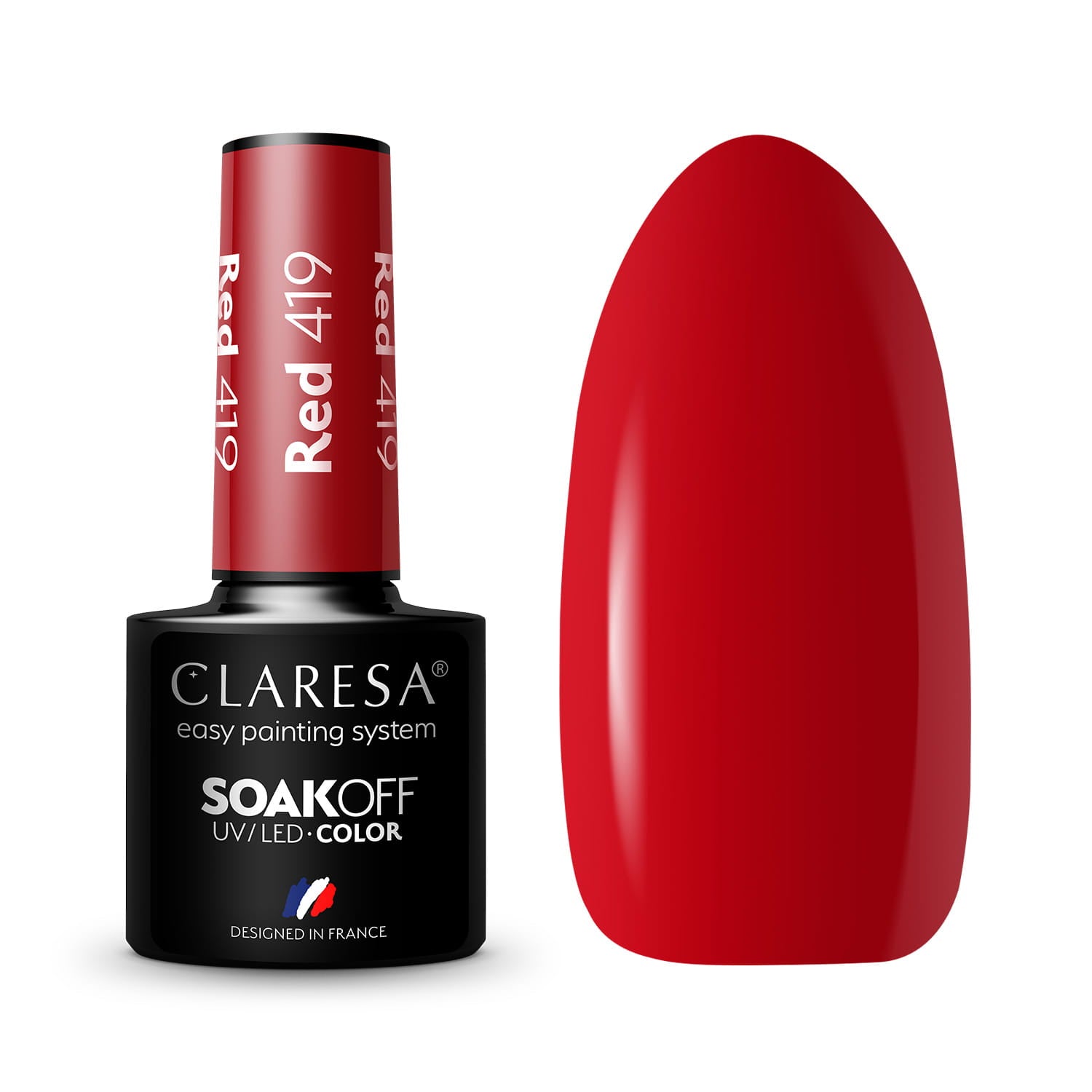 Claresa Vernis Hybride RED 419 -5g