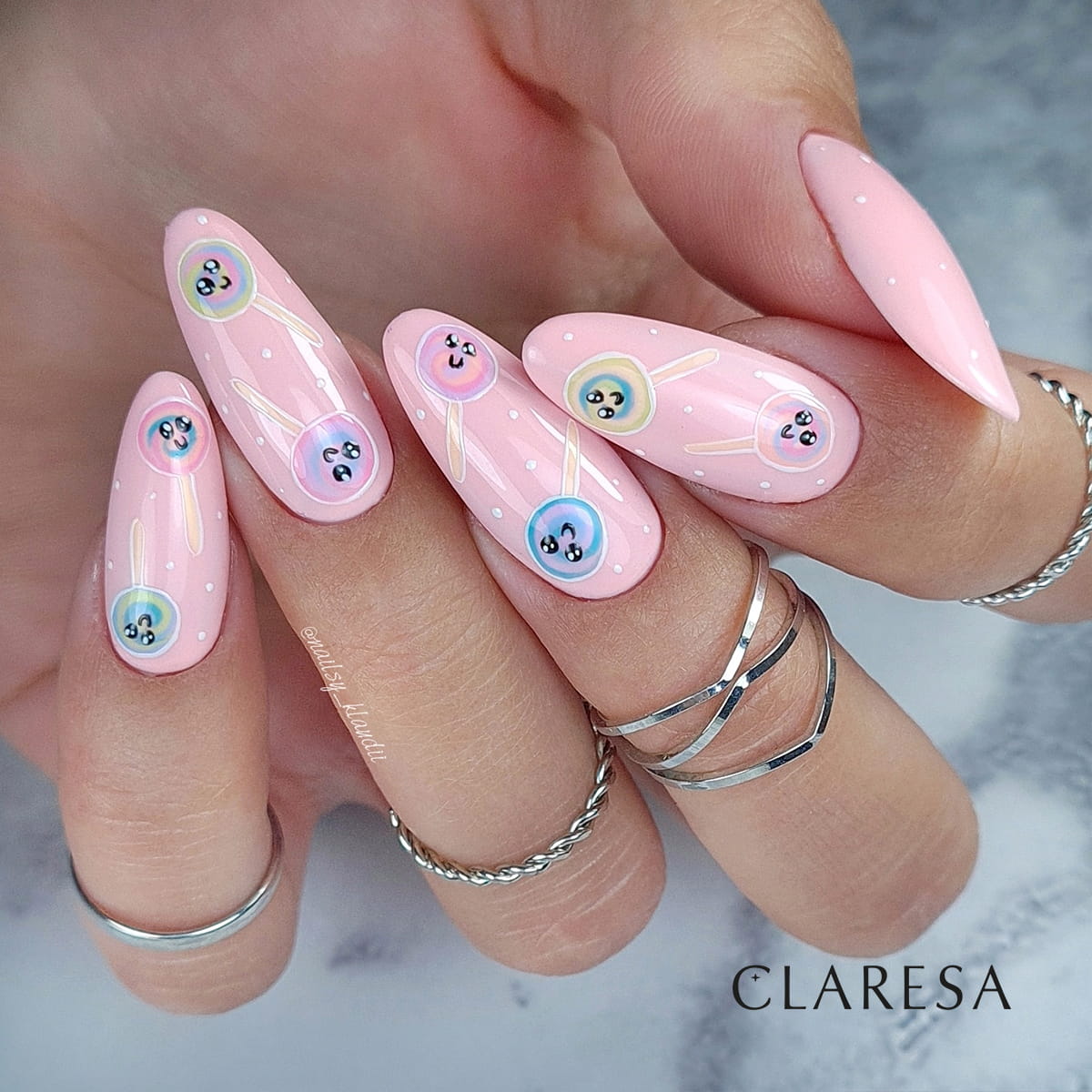 CLARESA Vernis à ongles hybride LOLLIPOP 1 -5g