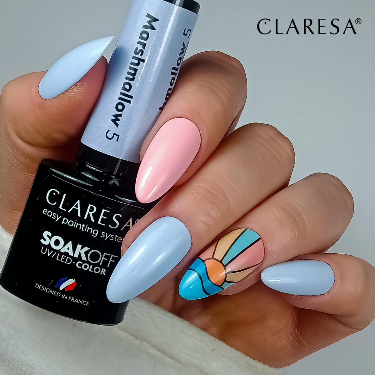 Claresa Vernis Hybride MARSHMALLOW 5 5g