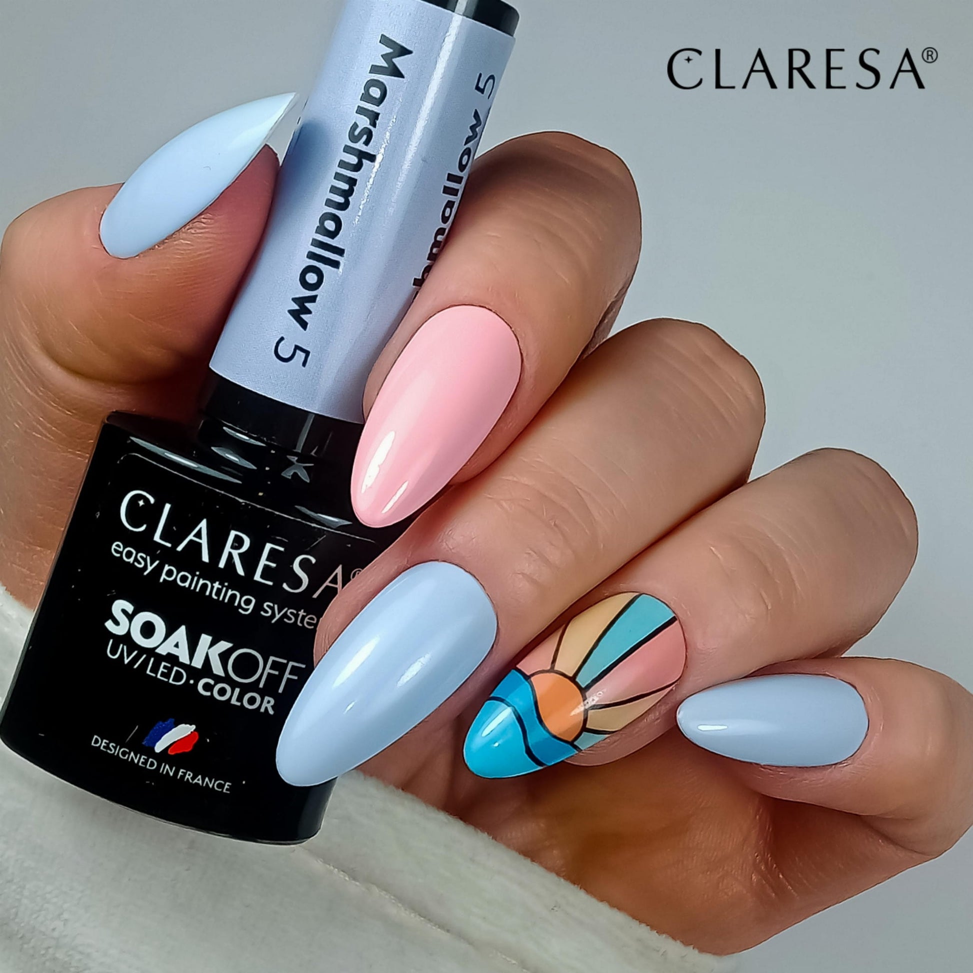 Claresa Vernis Hybride MARSHMALLOW 5 5g