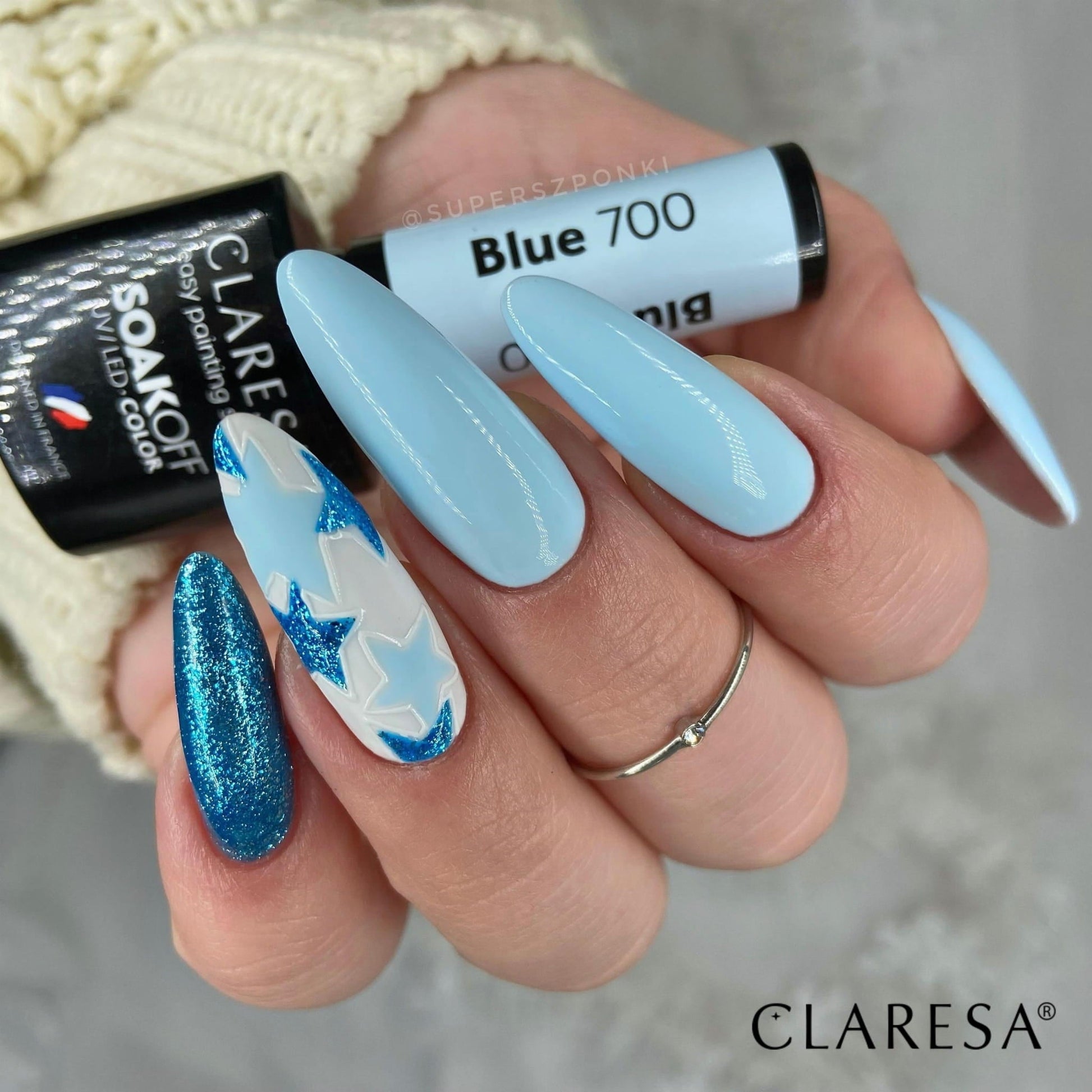 Claresa Vernis Hybride BLUE 700 -5g