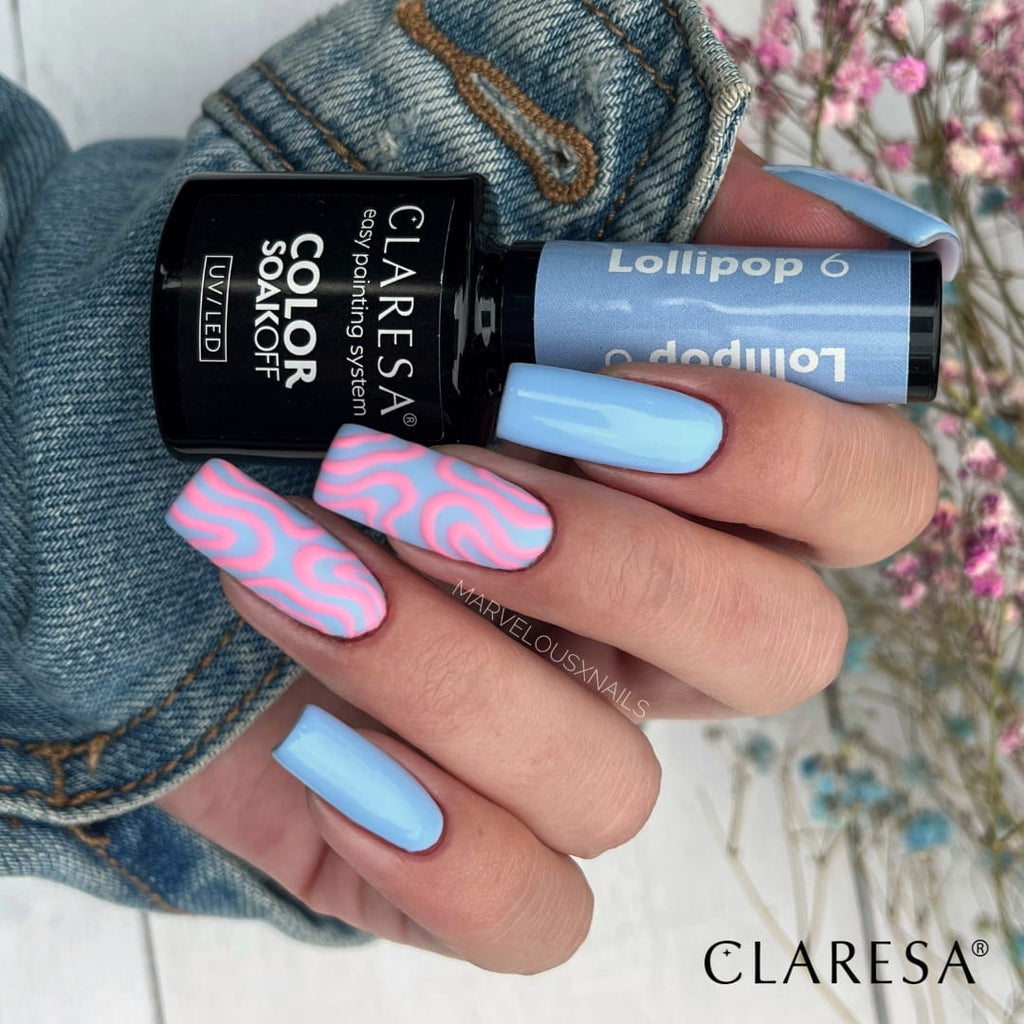 CLARESA Vernis à ongles hybride LOLLIPOP 6 -5g