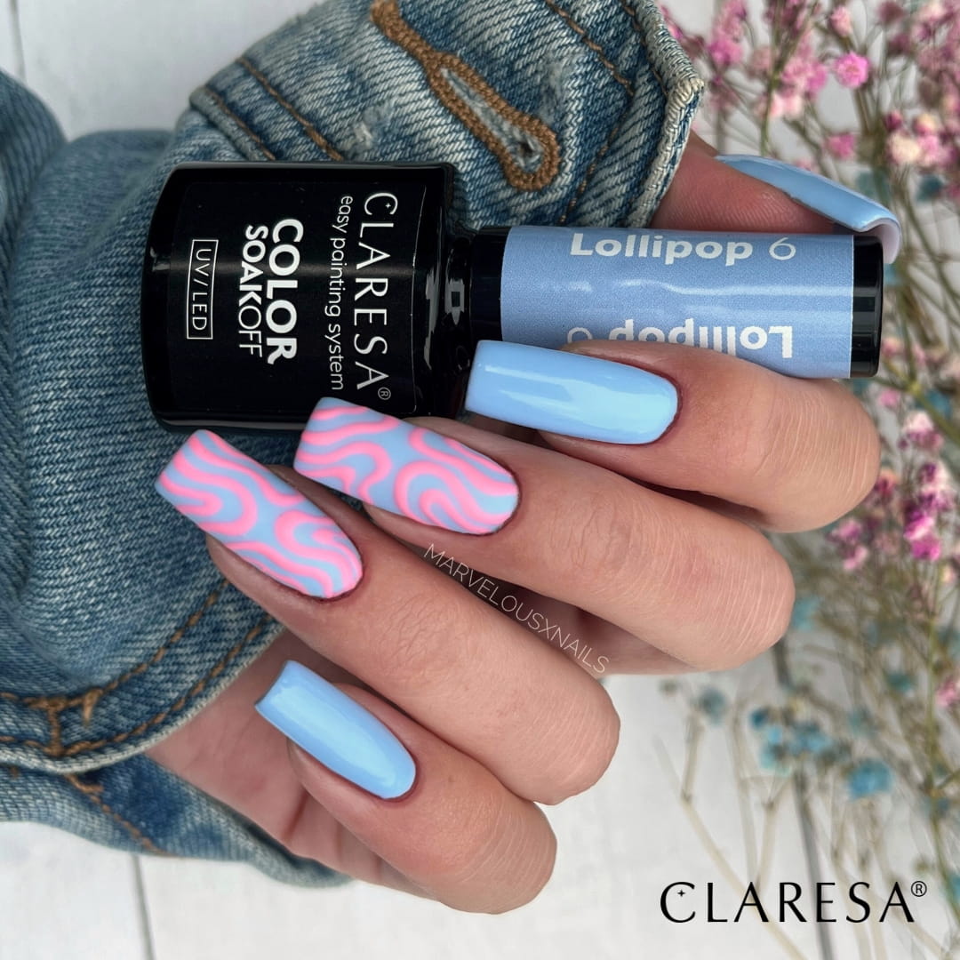 CLARESA Vernis à ongles hybride LOLLIPOP 6 -5g