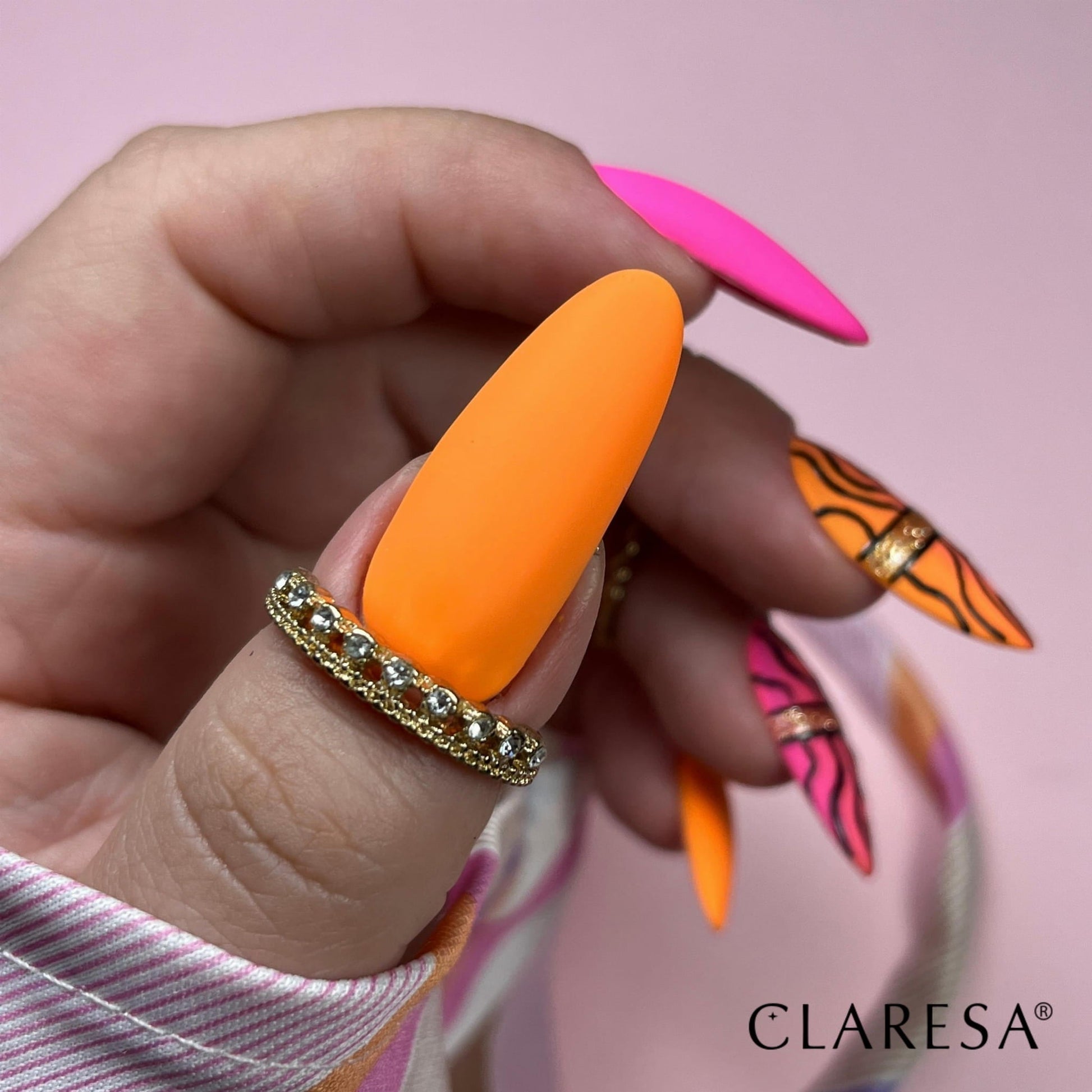 CLARESA vernis hybride fluo 3 -5g