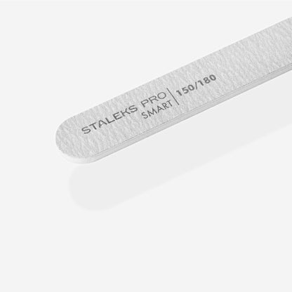 Mineral nail file Staleks Pro Smart, 5 PIECES 150/180 grit (straight)