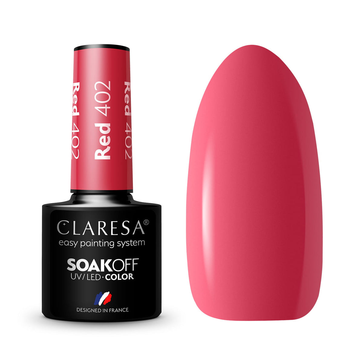 Claresa Vernis Hybride RED 402 -5g